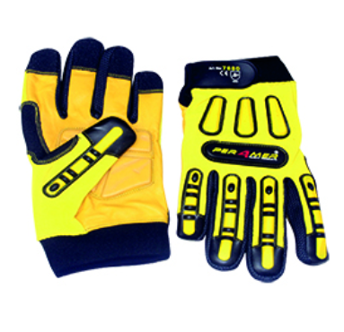 High Impact Gloves 7680 Heavy-Duty Gloves Designed for Maximum Abrasion Resistance and Shock Absorption in Construction Work
